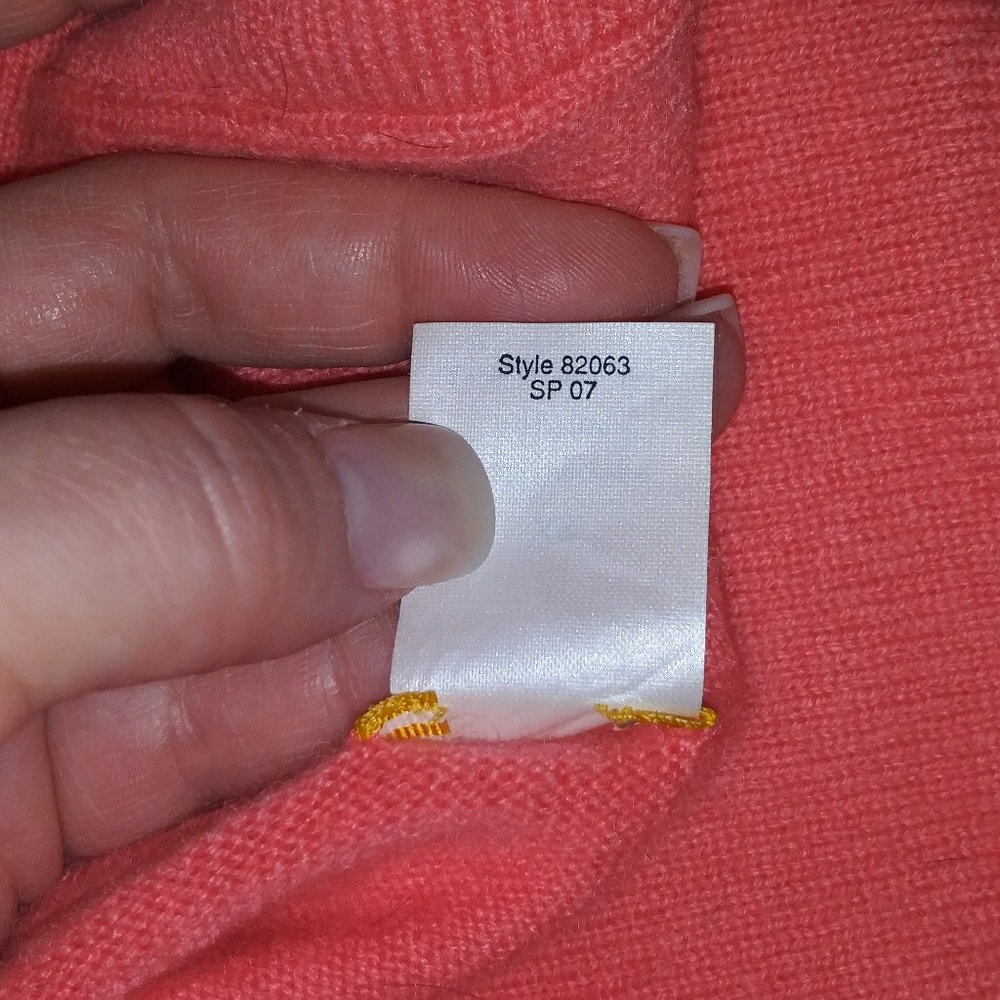 J. CREW 100% CASHMERE CAP SLEEVE SWEATER - Picture 7 of 7